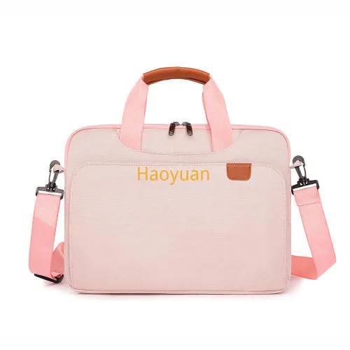 Сумка для ноутбука 16" с съемным ремнем, водостойкий оксфорд, унисекс (ручка+через плечо)