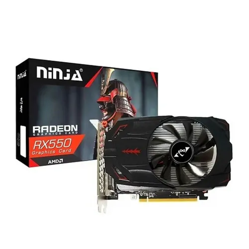 NINJA Видеокарта Radeon RX 550 AKRX55085F 8 ГБ (AKRX55085F)