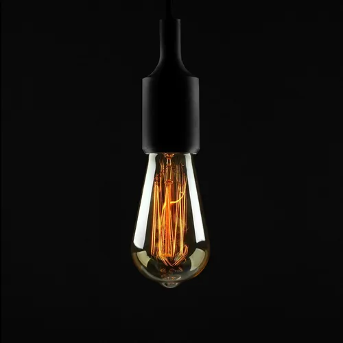 Лампа накаливания винтажная "Рэтро", ST64, 60 Вт, Е27, 230 В, 145х64 мм, теплый белый