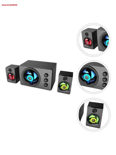 Аудиосистема, Деревянный Корпус, Для Дома И Офиса, 1 Комплект