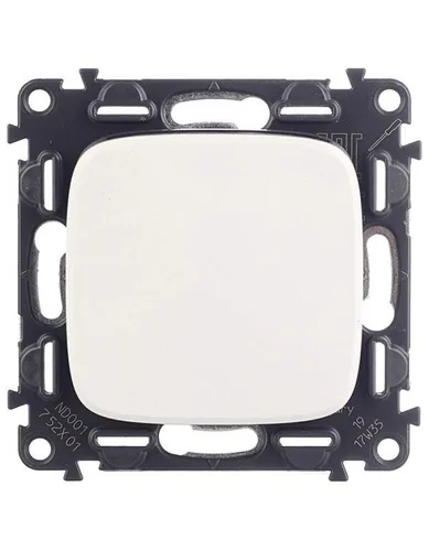 Выключатель Legrand Valena Allure одноклавишный встраиваемый белый 752701