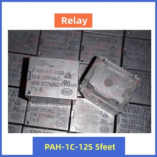 Реле автомобильное PAH-1C-12S, 5-контактное (1НО/1НЗ), 12В DC, для автоэлектроники