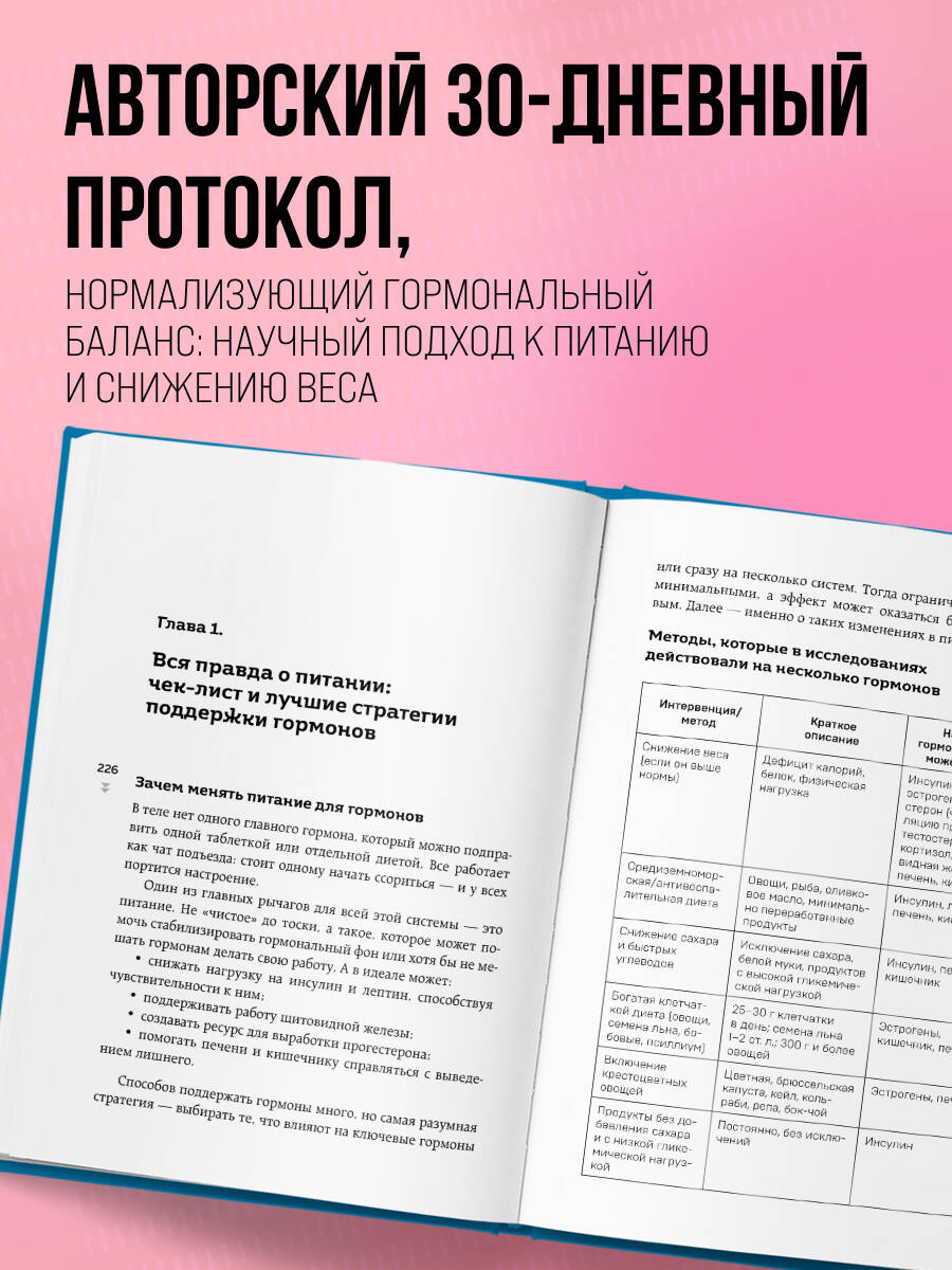 Худей, меняя гормоны. Простая 30-дневная программа похудения, которая работает там, где диеты бессильны | Lose Weight by Balancing Hormones: A Simple 30-Day Program That Works Where Diets Fail - Ozon image 2