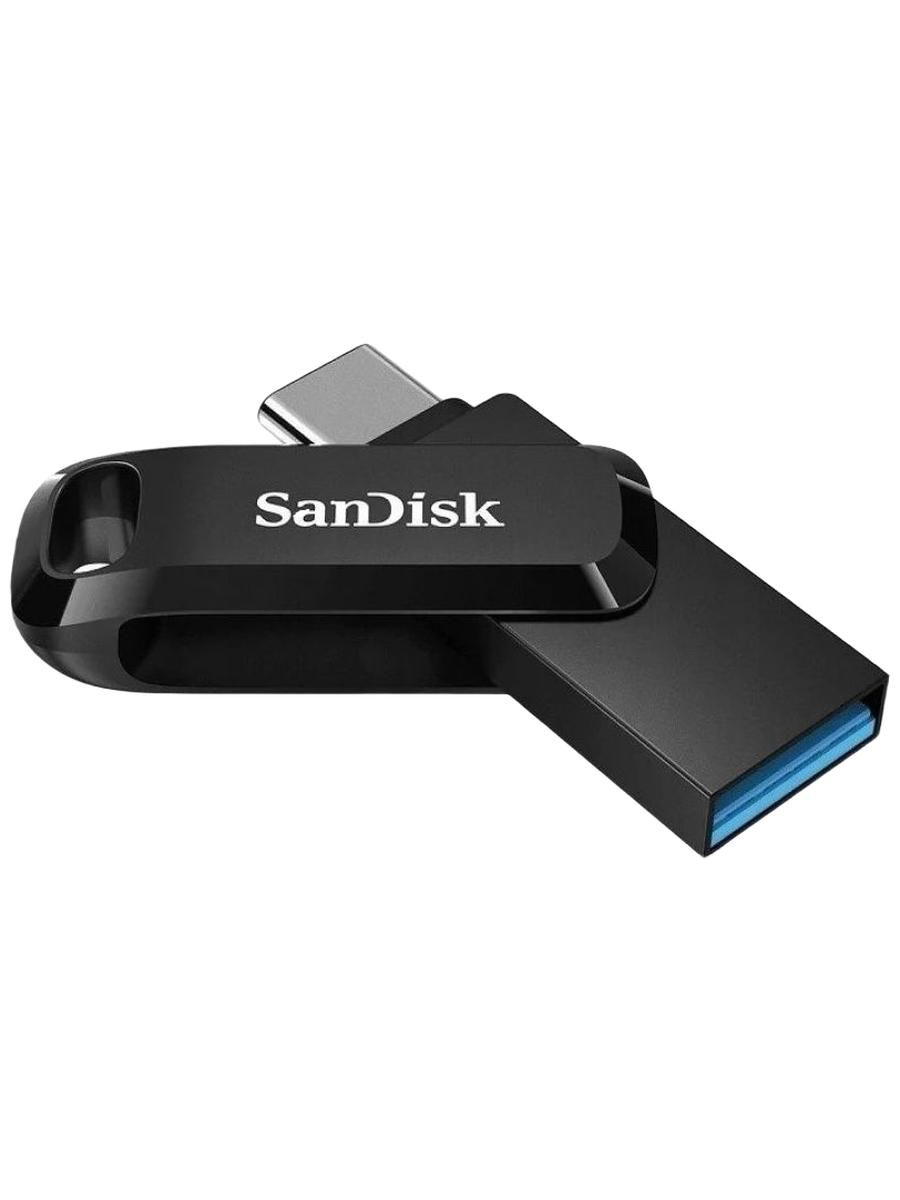 SanDisk 128 ГБ Ultra Dual Drive Go 3.2 USB флеш-накопитель, чтение до 400 МБ/с (SDDDC3-128G-G46)