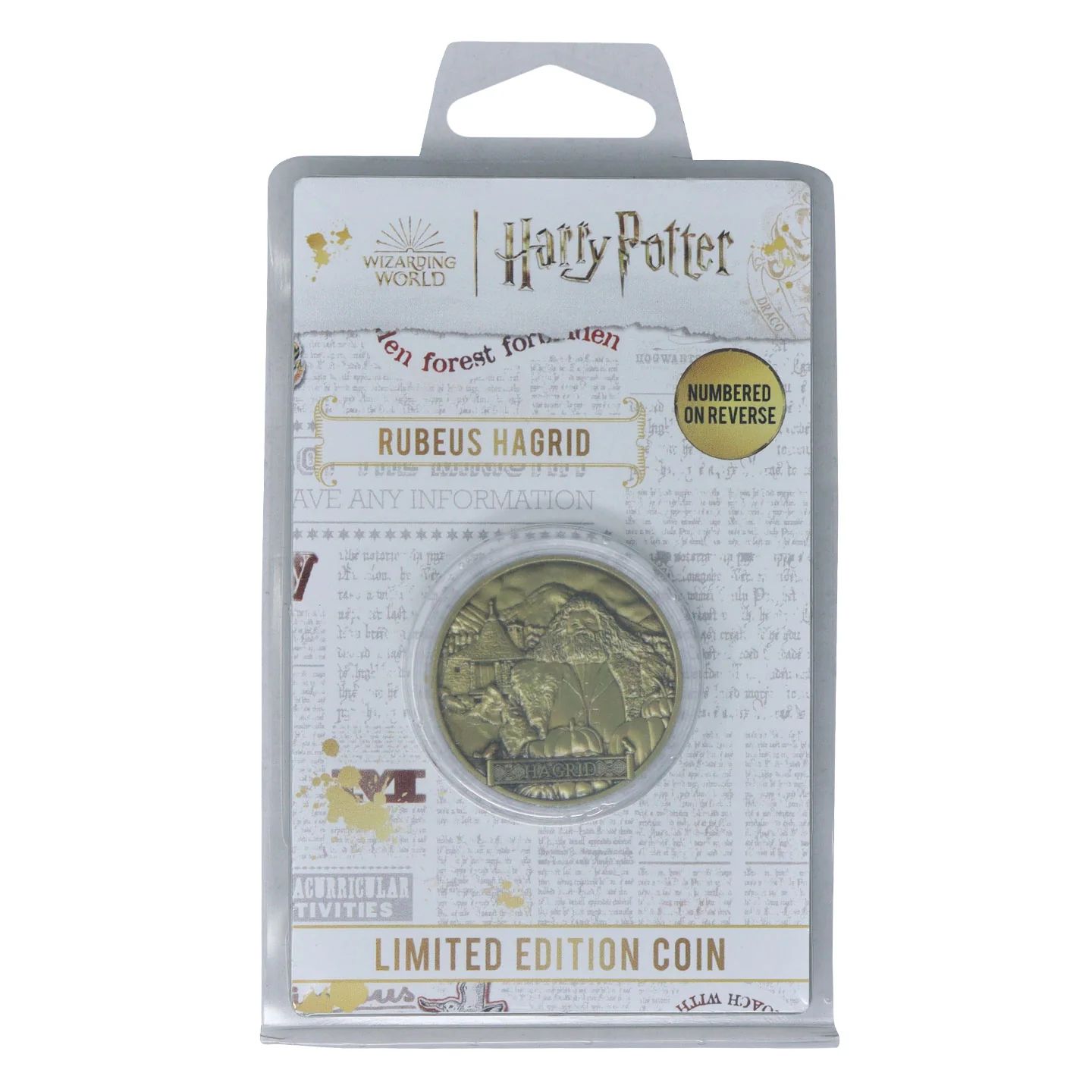 Коллекционная монета Рубеус Хагрид Гарри Поттер / Harry Potter