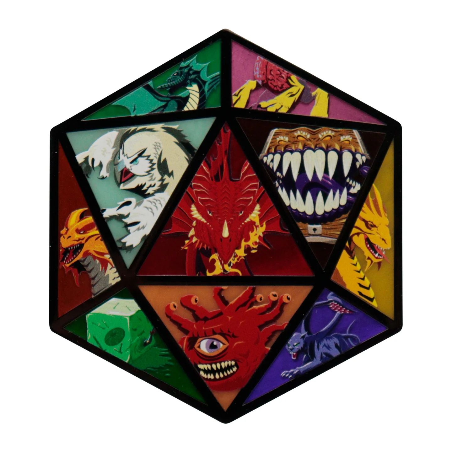 Коллекционный медальон D20 Подземелья и драконы / Dungeons & Dragons