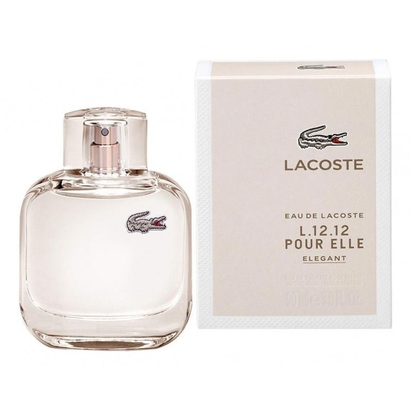 Lacoste L.12.12 POUR ELLE ELEGANT Туалетная вода женская 90 мл купить