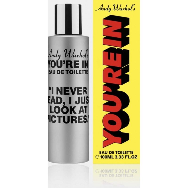 COMME DES GARCONS ANDY WARHOL S YOU RE IN I NEVER READ, I JUST LOOK AT THE PICTURES туалетная вода унисекс 100 мл COMME DES GARCONS