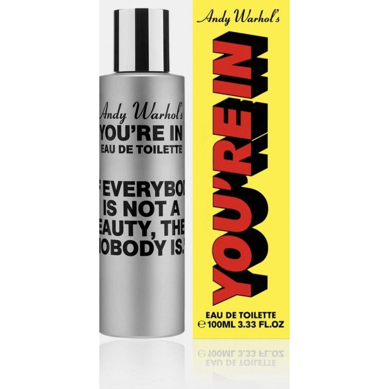 COMME DES GARCONS ANDY WARHOL S YOU RE IN IF EVERYBODY IS NOT A BEAUTY... туалетная вода унисекс 100 мл COMME DES GARCONS