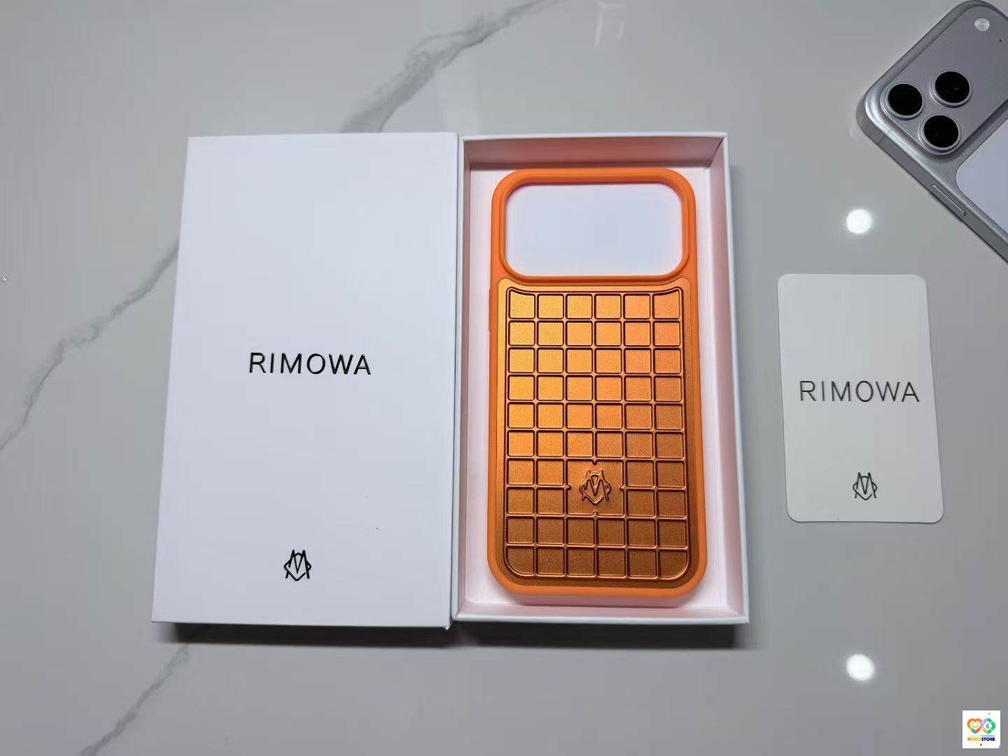 智能手机壳用于6.86″, 热塑性聚氨酯, 橙色