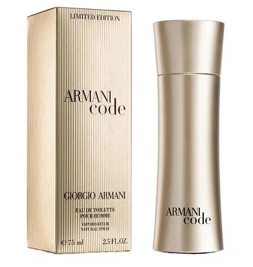 Giorgio Armani Code Golden Edition туалетная вода мужская 75 мл купить