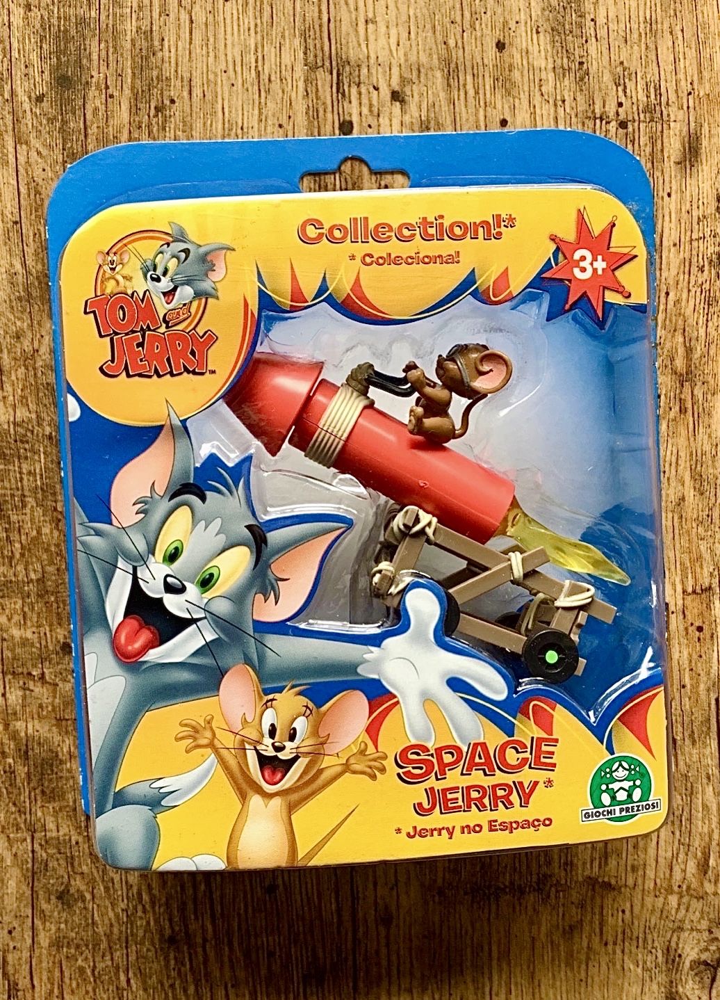 Том и Джерри фигурки интерактивные Коллекционные - Джерри на Ракете Tom & Jerry