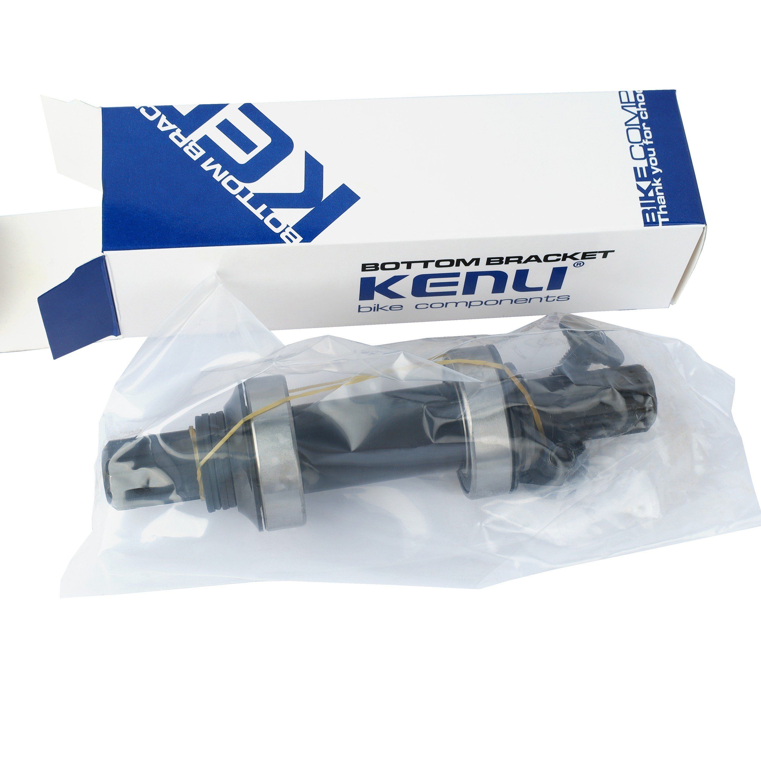 Каретка BMX KENLI KL-06DX, 41,28 мм, ось 19 мм/8 зубьев, промподшипники Каретка BMX KENLI KL-06DX, 41,28 мм, ось 19 мм/8 зубьев, промподшипники