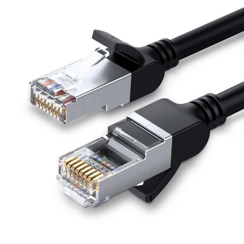 СетевойкабелькруглыйUGREENNW101(50194)Cat6U/UTPPureCopperEthernetRoundCable.Длина:5м.Цвет:черный