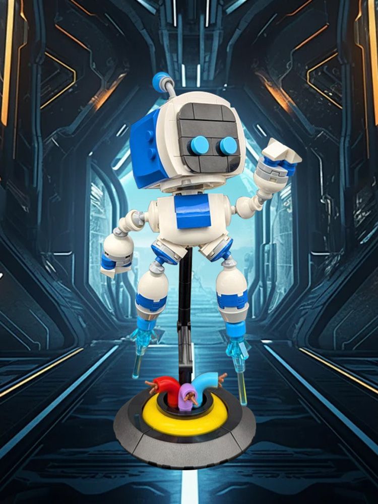Пластиковый конструктор/Astro Bot,19cm купить на OZON по низкой цене ...