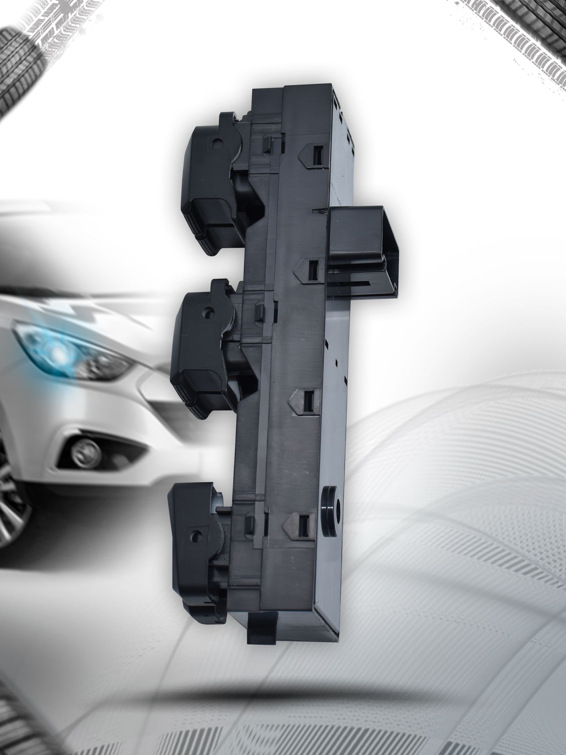 Блок Кнопок стеклоподъемников водительский для Hyundai ix35 — фото 4