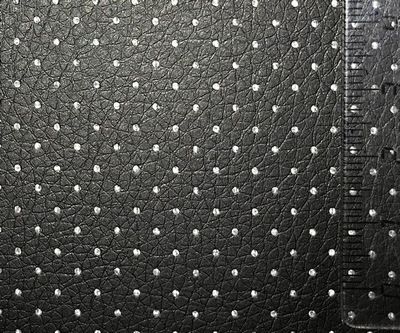 Кожаперфорированнаяискусств.20*30см.,толщ.0,85мм,вуп.1лист,цв.черный