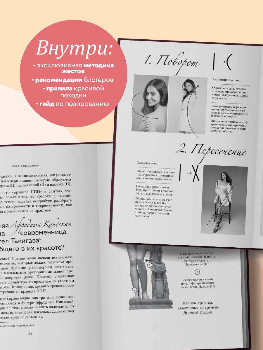 Жесты красавиц. Искусство производить правильное впечатление | BIJIN NA SHIGUSA 美人な「しぐさ」 - Ozon image 2
