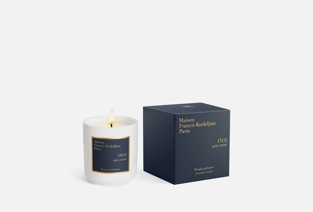 Francis Kurkdjian Oud Satin Mood Candle Ароматическая свеча 280 гр купить