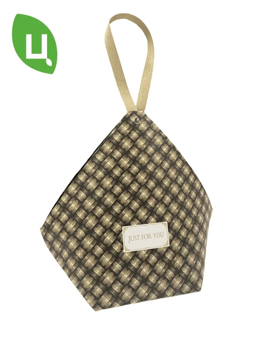Сумка С плетением широкий Маленькая Клетка 24X28X14 Китай