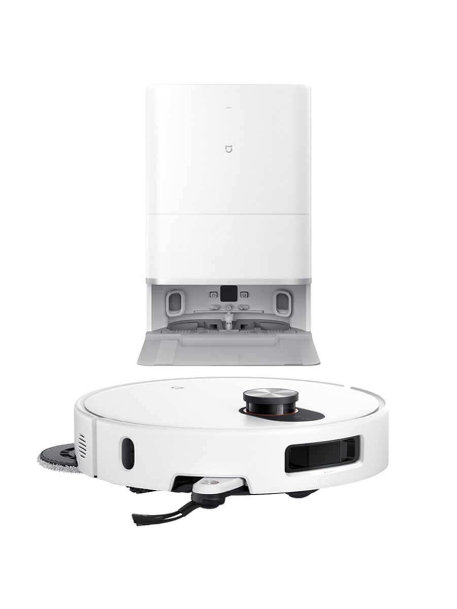 XiaomiРобот-пылесосMiOmnilnfiniteRobotVacuumM40S(МодельOV31CN)Версиябакадляводы,Силавсасывания23000Пааккумулятора5200мАч4Лцистерна,белый,перламутровый