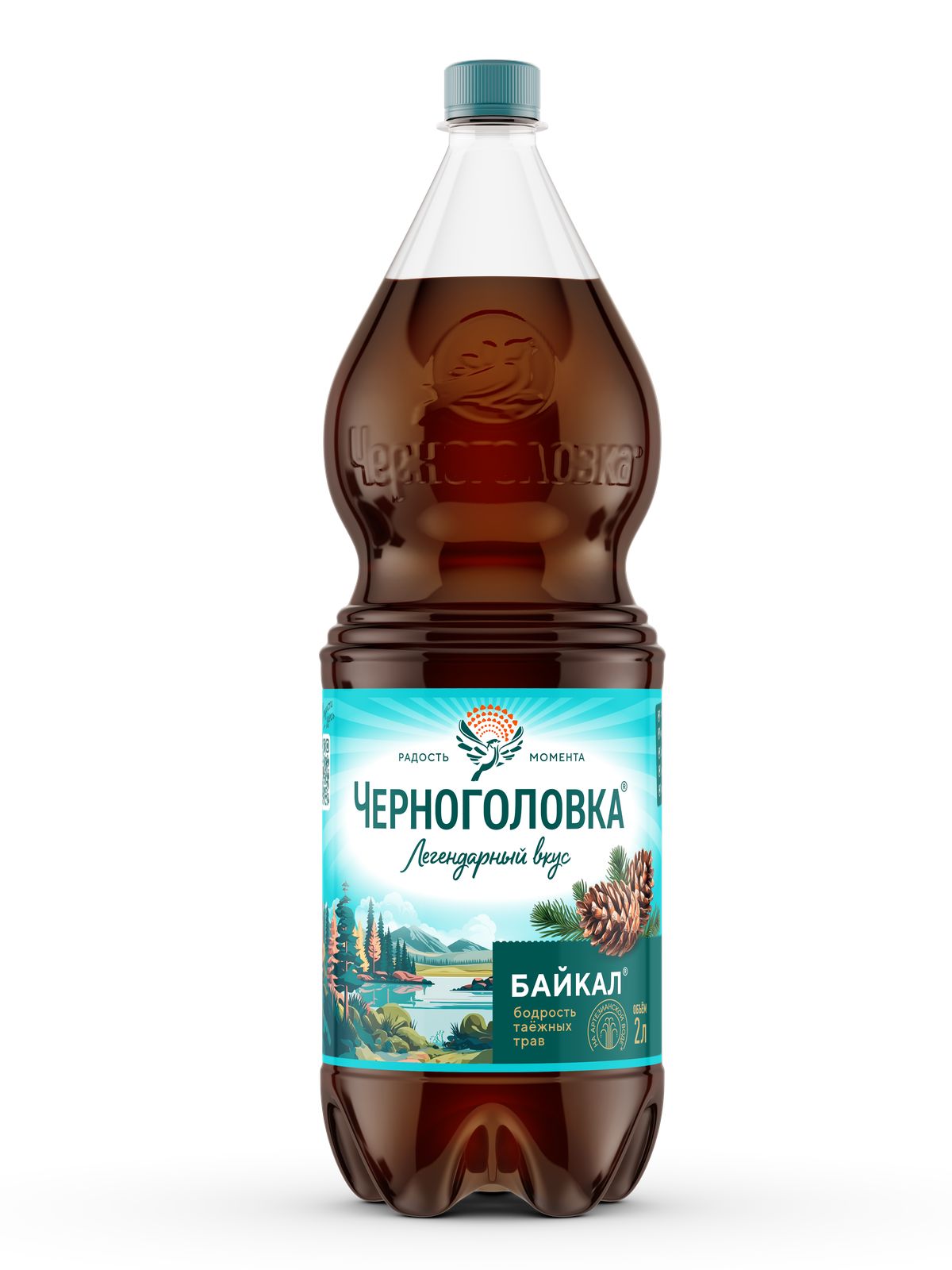 Лимонад Черноголовка Байкал, 2 л