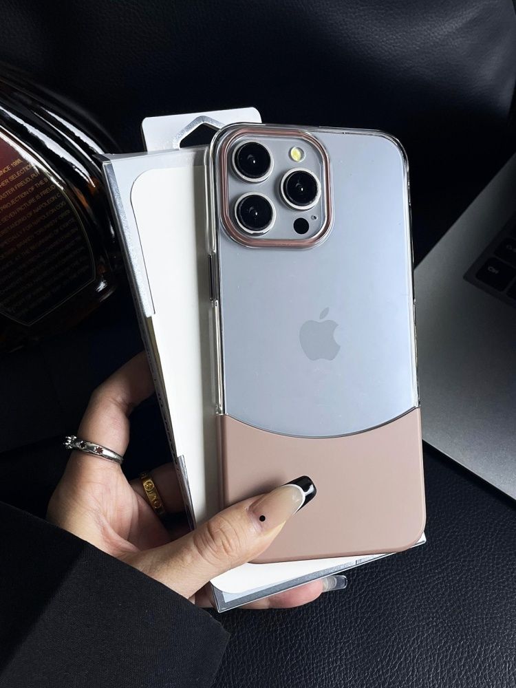 智能手机壳 用于 Apple iPhone 17 Pro Max, 热塑性聚氨酯, 米色
