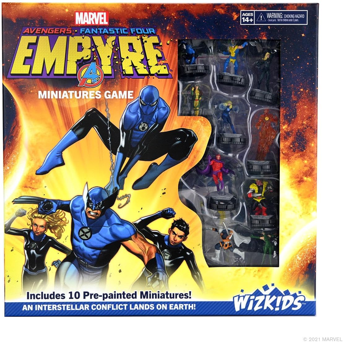 Марвел / Marvel Настольная игра HeroClix: Avengers & Fantastic Four Empyre