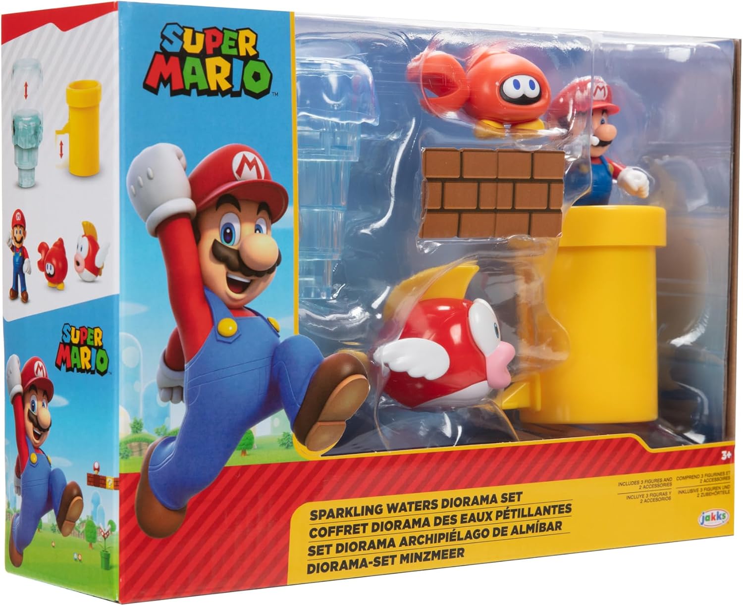Nintendo / Нинтендо Набор фигурок Сверкающие Воды по вселенной Супер Марио