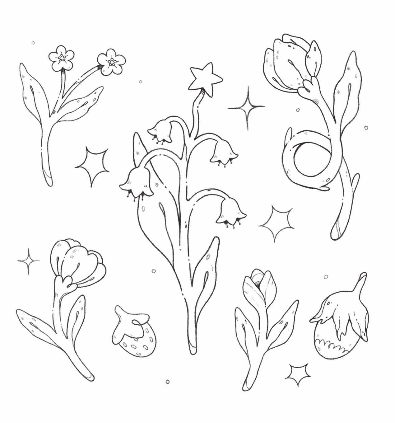 Мурчащие сны. Самая комфортная раскраска про котиков и цветы | Coloring Book - Ozon image 6