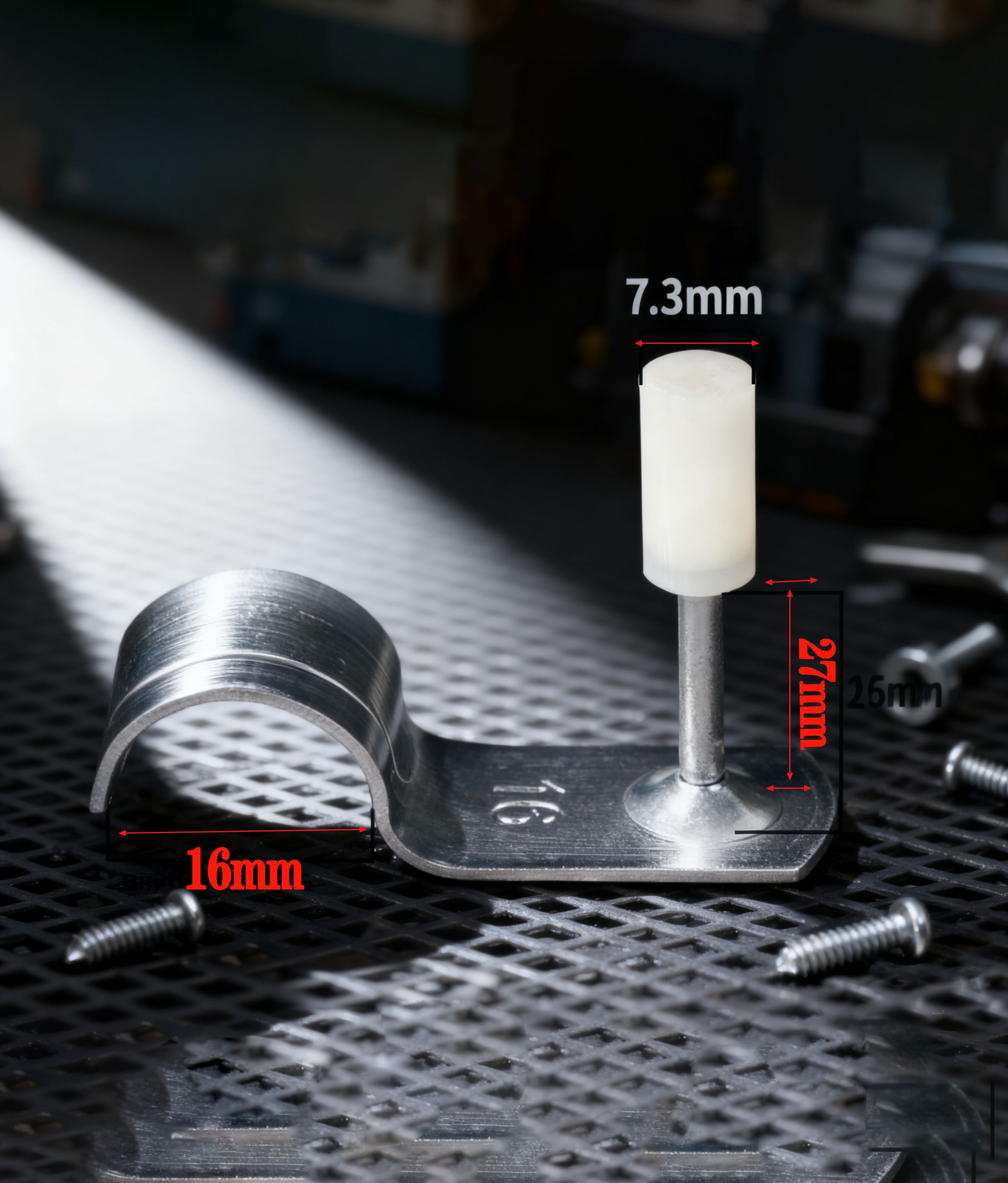 Пушечныегвозди,специальнопредназначенныедляпистолетадляпушечныхгвоздей,используемогодляфиксациитрубдиаметром7.3mm/16мм(100штук)