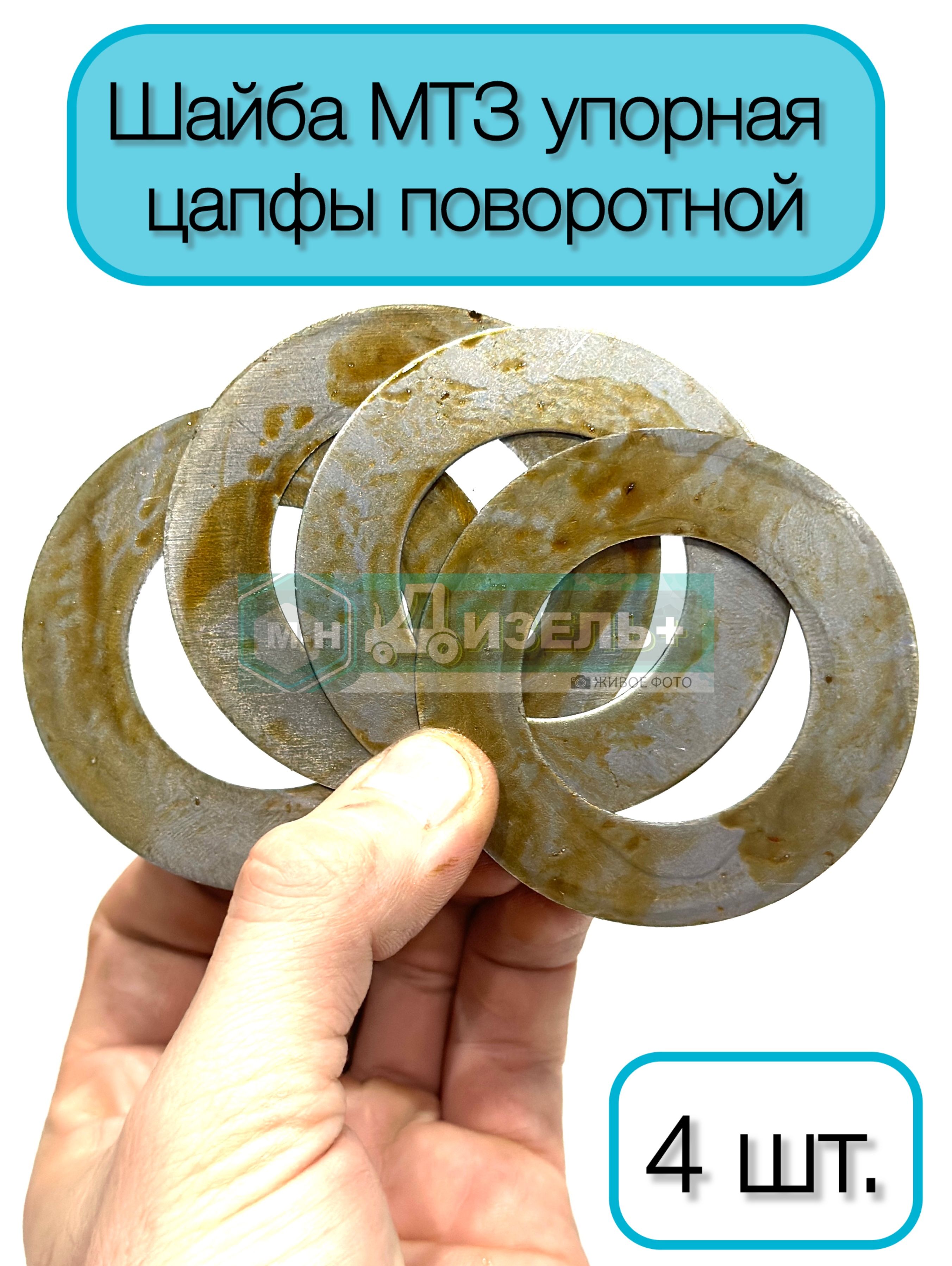 Шайба цапфы поворотной МТЗ-80