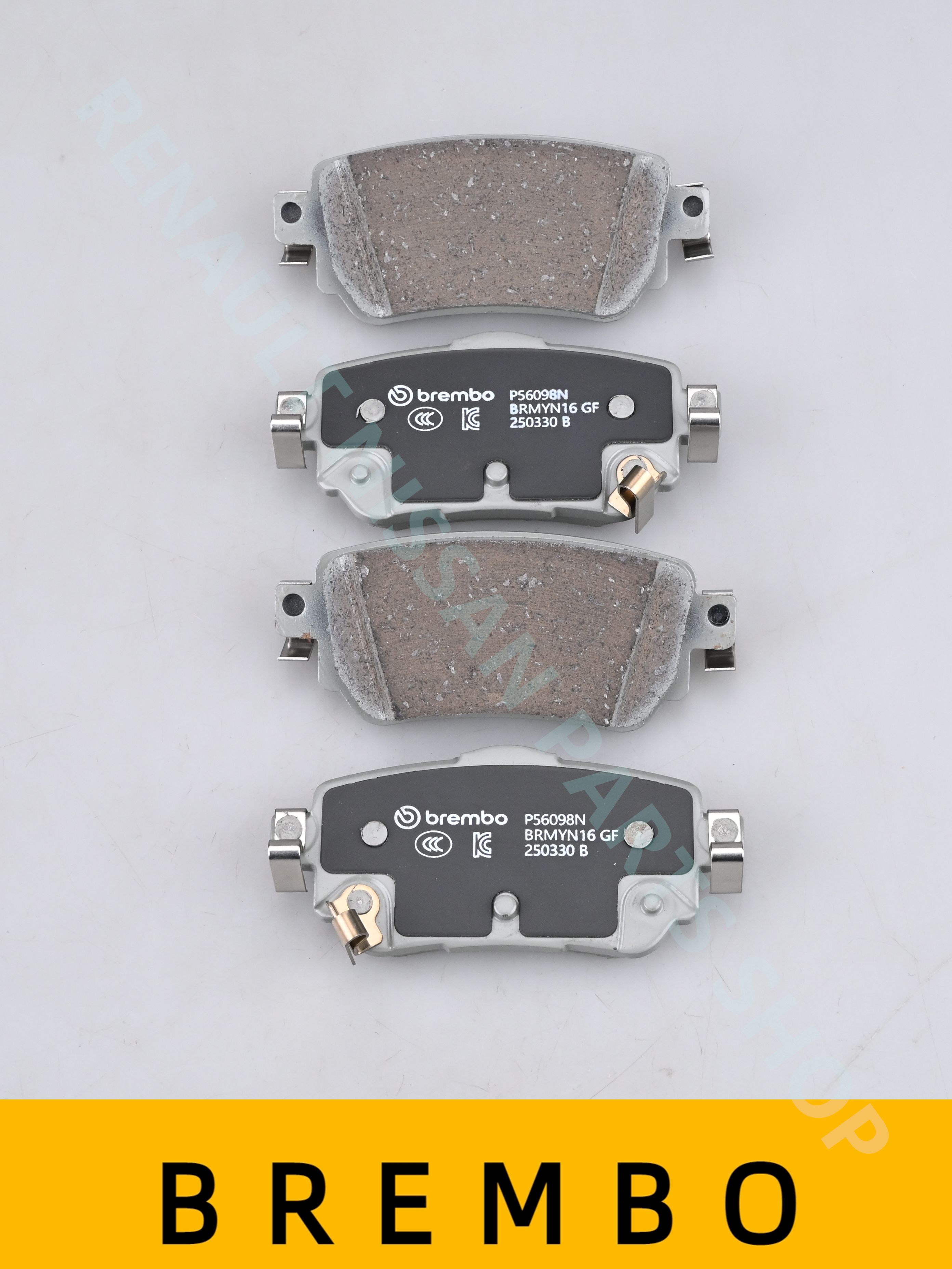 Колодки тормозные (Сзади) Mercedes-Benz C-Class 93-01 / E-Class 84-95