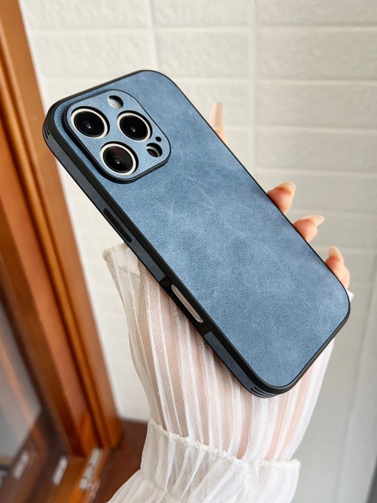 智能手机壳 用于 Apple iPhone 14 Pro, 热塑性聚氨酯, 蓝色