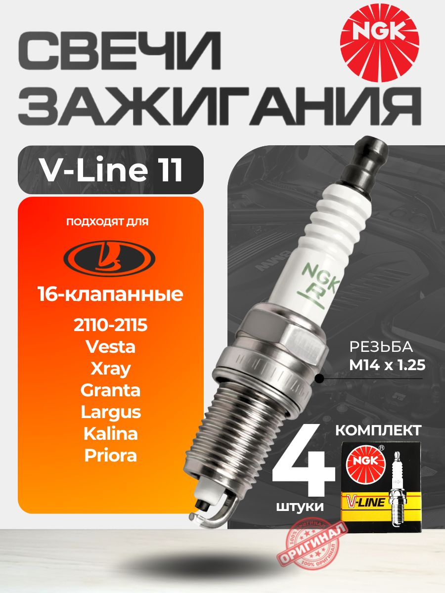 Свеча зажигания LADA 2110/11/12 95-/GRANTA/KALINA/LARGUS 11-/NISSAN PATHFINDER 97-04