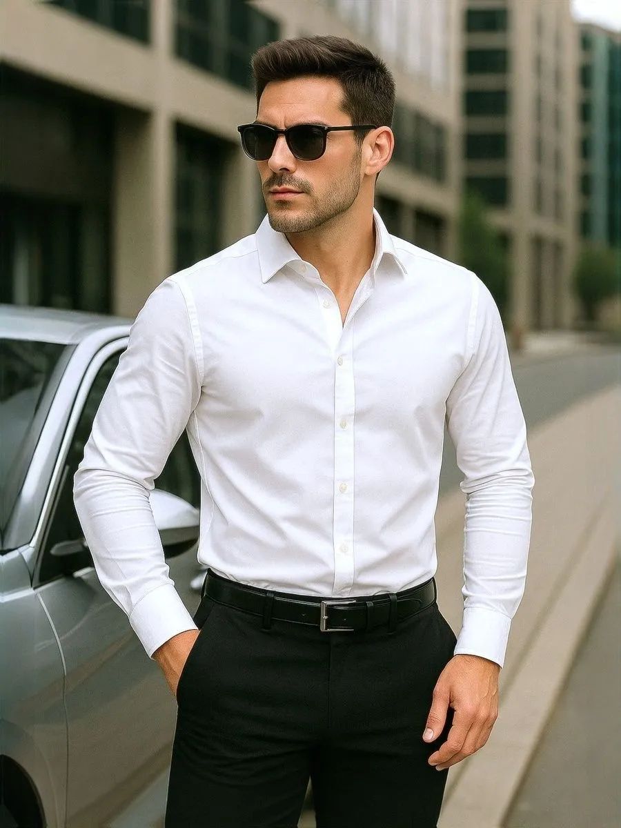 РубашкаHumanProspectSLIMFIT