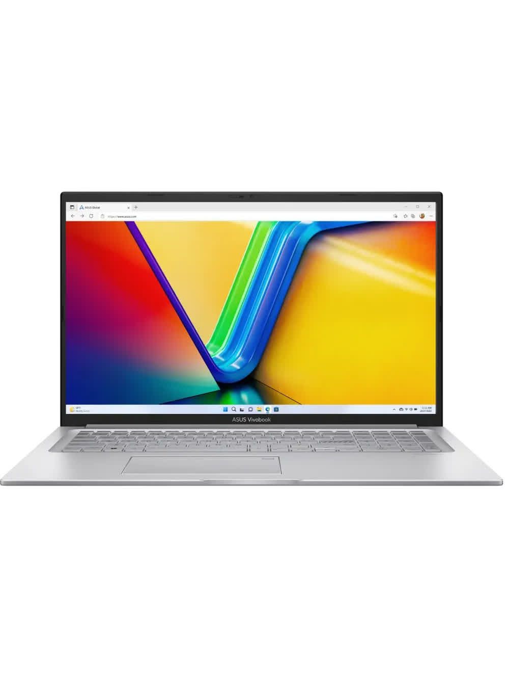 ASUSVivobook17X1704VA-AU1105Ноутбук17.3",IntelCore3100U,RAM16ГБ,SSD512ГБ,IntelGraphics,Безсистемы,(90nb13x1-m00mr0),серебристый,Русскаяраскладка