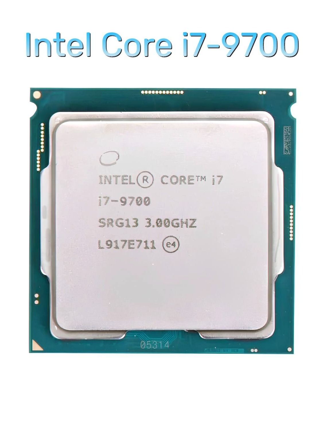 Процессор Intel Core i7 9-го поколения, OEM (без кулера), 8 яд., 3