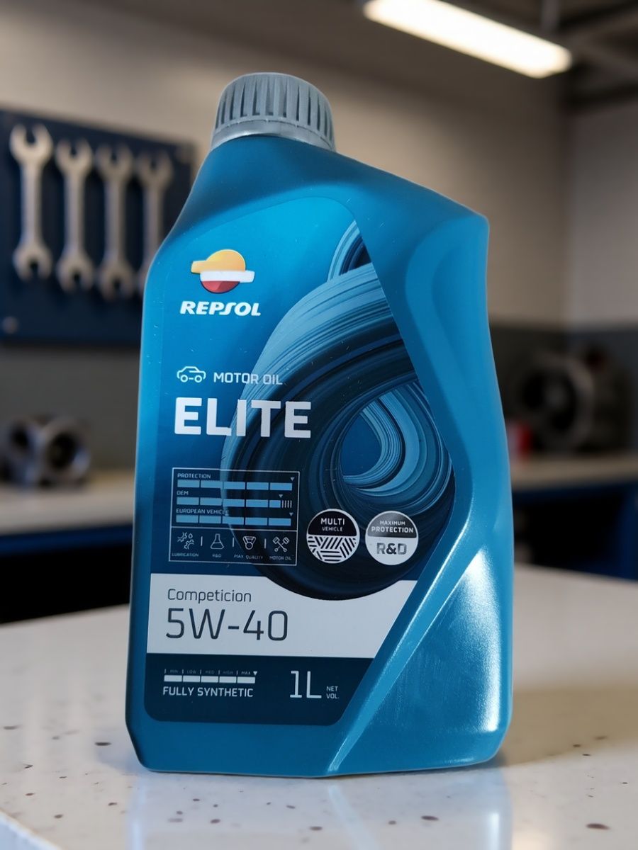 Масло моторное Repsol NEW_ELITE COMPETICION 5W40 1л 60256/R