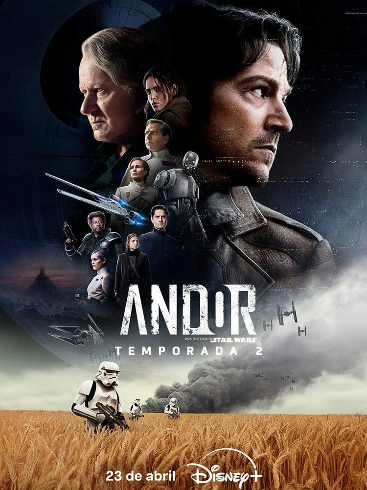 Постер Сериал Star Wars Andor (Андор) (30х40 см) #1