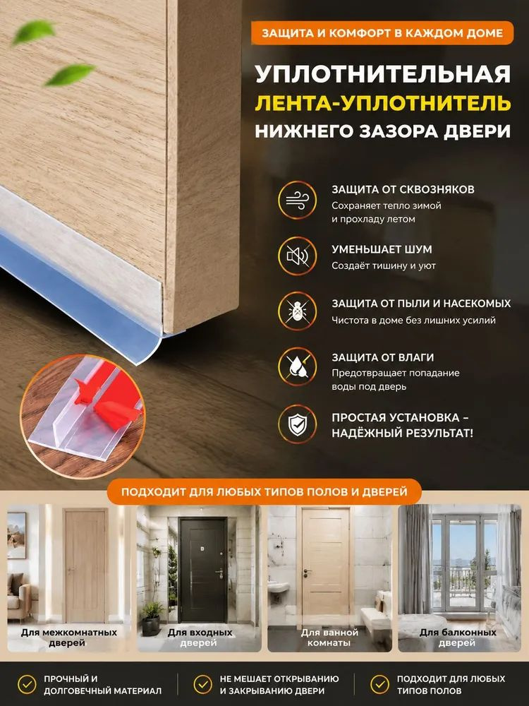 Уплотнитель для цоколя ,100см #1