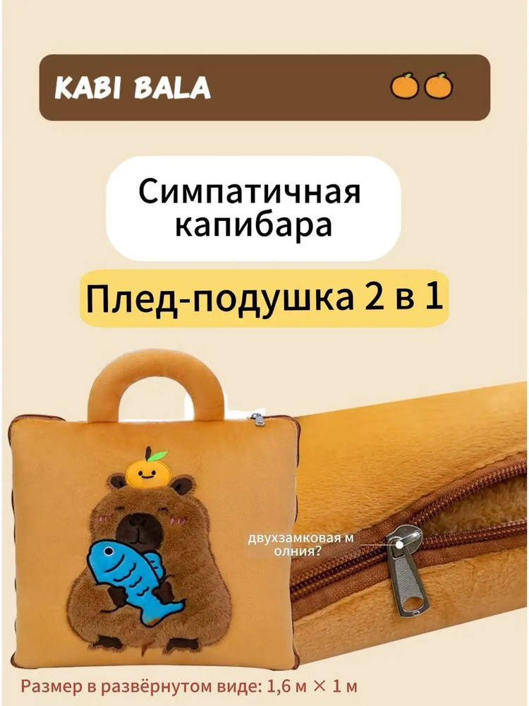 Плед-подушка #1