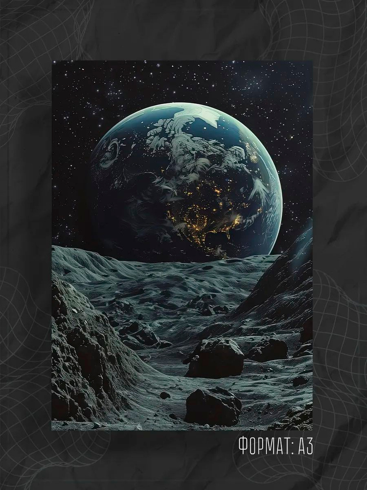 Постер А3 "Космос" #1