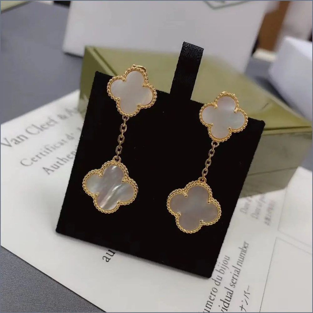 Van Cleef & Arpels Серьги крупные #1