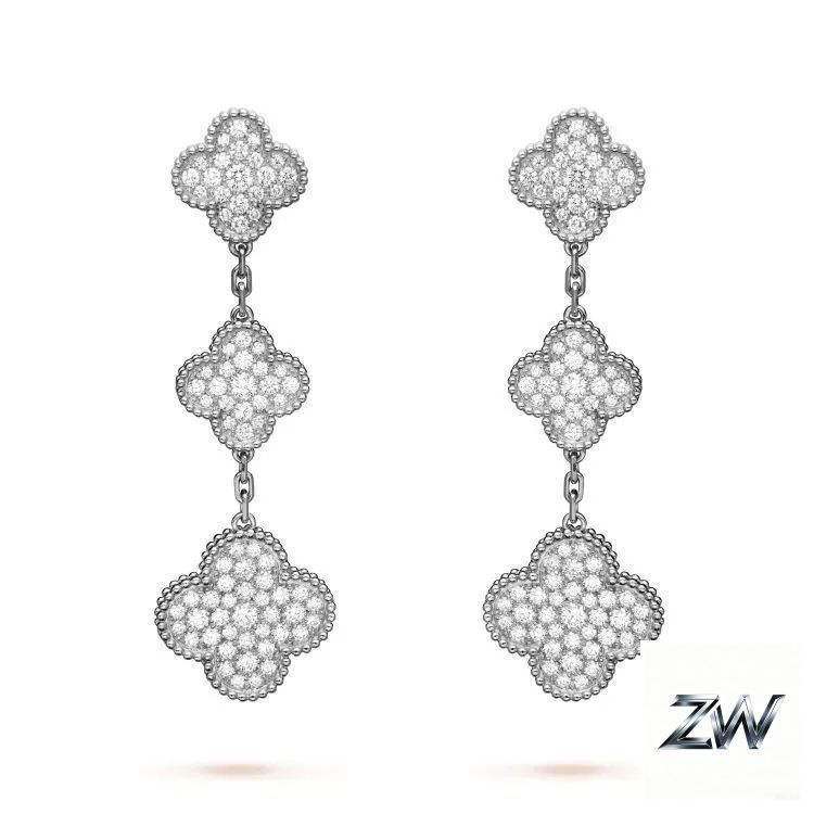 Van Cleef & Arpels Серьги подвески #1