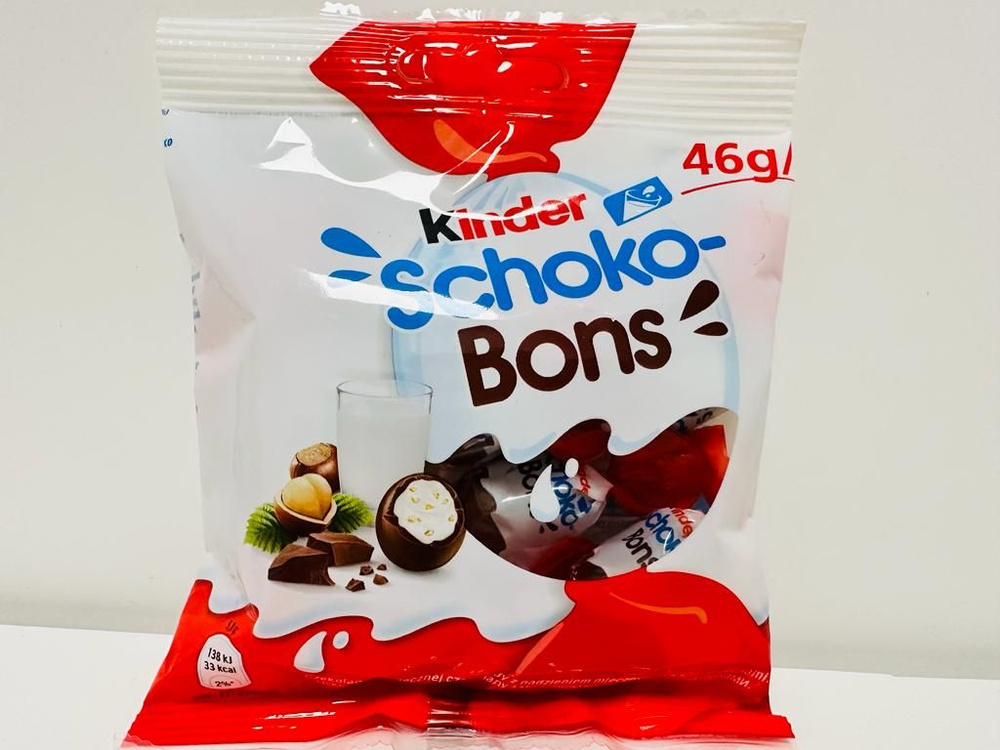 Конфеты Kinder Schoko-Bons, 6 штук по 46 г - купить с доставкой по ...