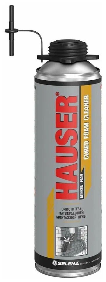 Очиститель для ЗАТВЕРДЕВШЕЙ монтажной пены Hauser 420 г, комплект из 2 шт., Универсальное средство для #1