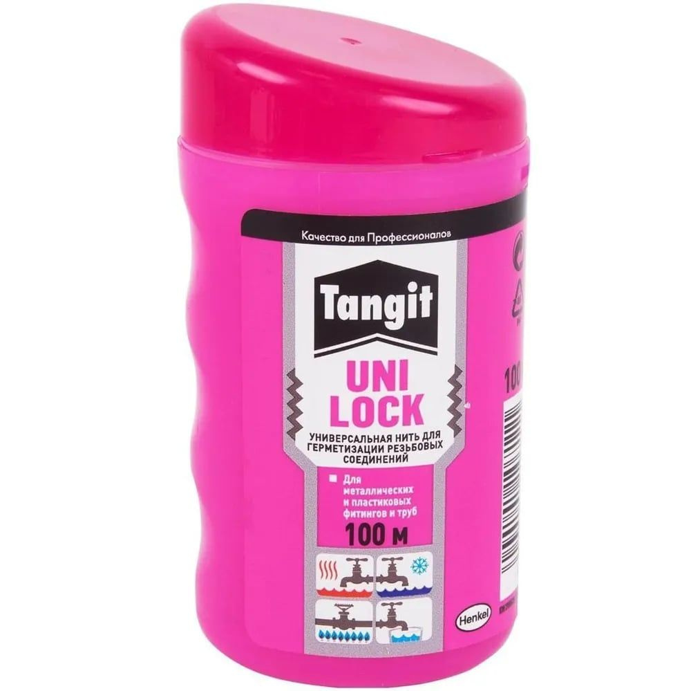 Уплотнительная нить Tangit Uni Lock, 100 м #1
