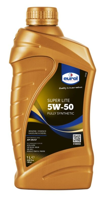 EUROL SUPER LITE 5W-50 Масло моторное, Синтетическое, 1 л #1