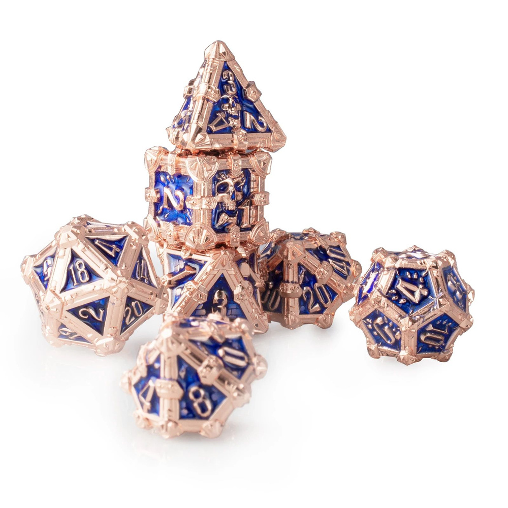 DND Настольная игра Dragon&Warrior серия Металлические многогранные ...